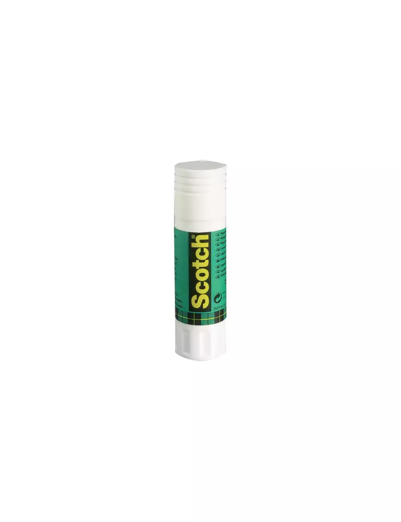 Colla Stick Scotch 3M - Permanente - 21 g - 7100115346 Colla Stick Scotch 3M - Permanente - 21 g - 7100115346