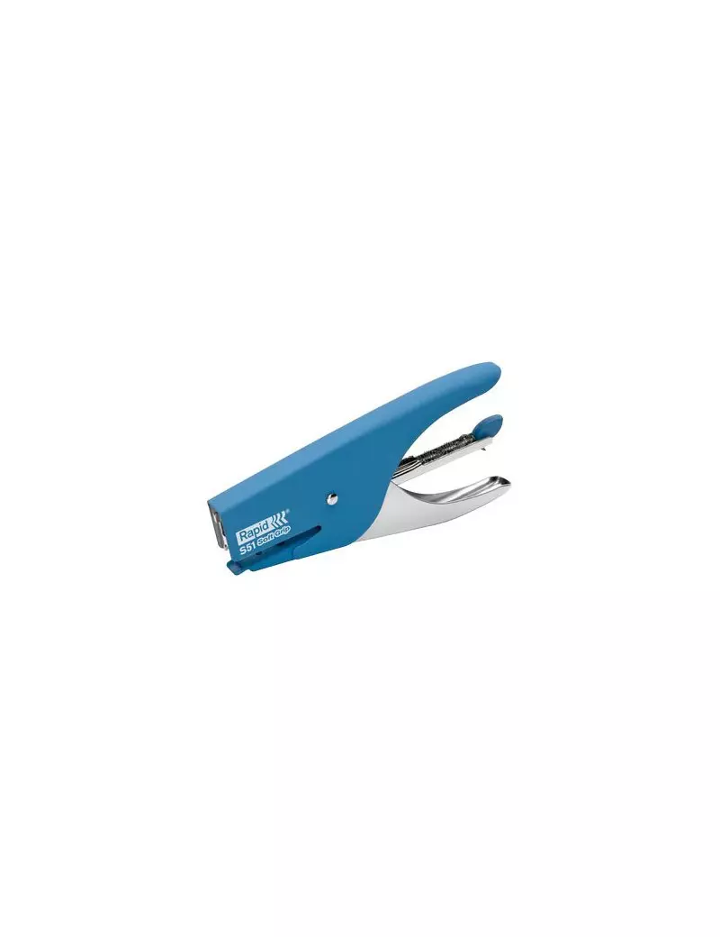 Cucitrice a Pinza S51 Soft Grip Rapid (Blu) Cucitrice a Pinza S51 Soft Grip Rapid (Blu)