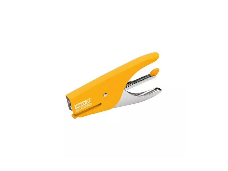 Cucitrice a Pinza S51 Soft Grip Rapid (Giallo)