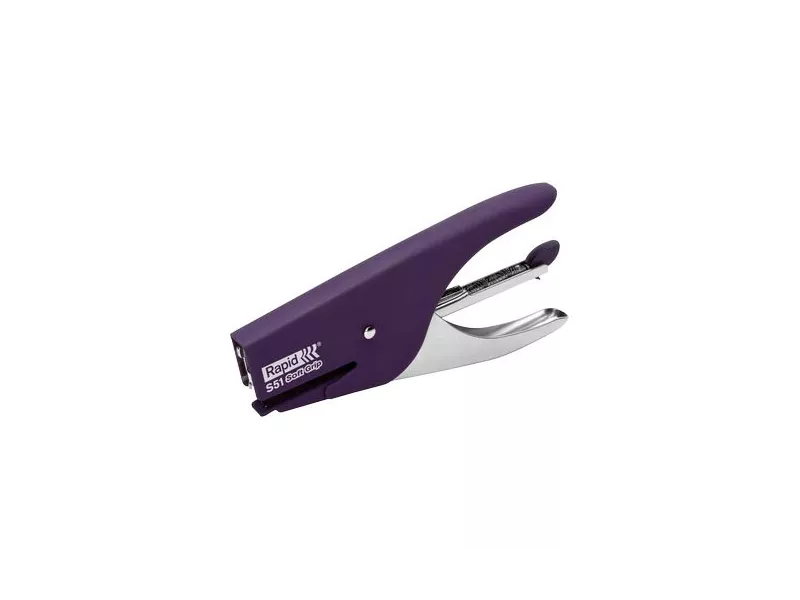 Cucitrice a Pinza S51 Soft Grip Rapid (Viola)
