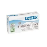 Punti Metallici per Cucitrice Universali Rapid - 24/6 - 24855600 (Conf. 20000)
