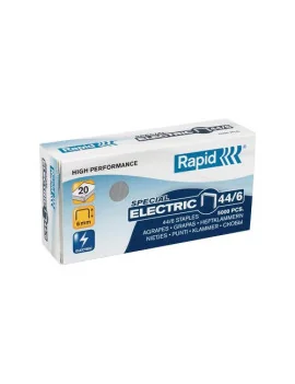 Punti Metallici per Cucitrice Strong Electric Rapid - 44/6 - 24868100 (Conf. 5000)