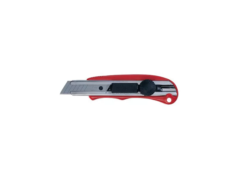 Cutter da Lavoro con Lama Autorientrante NT Cutter - 16 mm - Y010040 (Rosso)