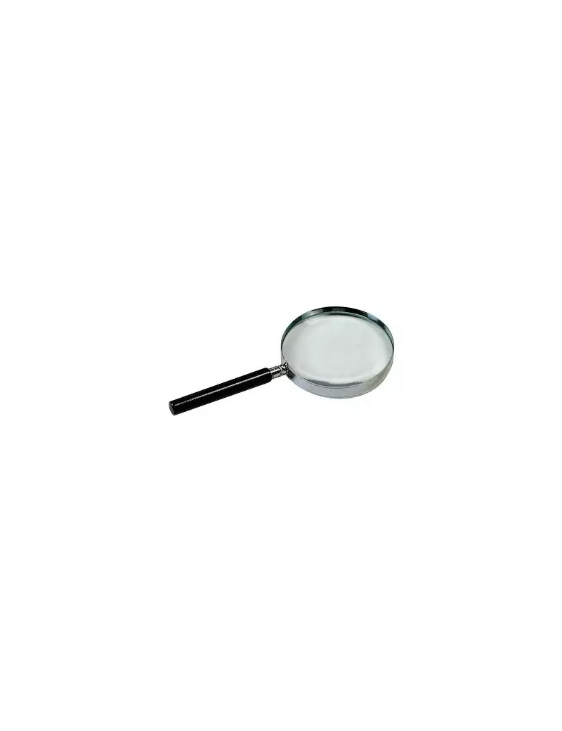 Lente d'Ingrandimento Lebez - 7,5 cm - Ingrandimento 5x - 1123 (Nero)