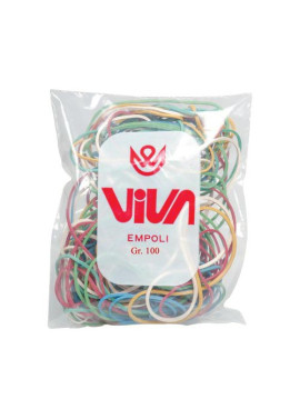 Elastici Colorati Viva - 10x100 g - A100 (Assortiti)