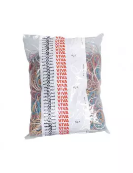 Elastici Colorati Viva - 1 kg - A1000 (Assortiti)