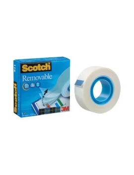 Nastro Adesivo Scotch Magic 811 3M - Acrilico - 19 mm x 33 m - 82251 (Trasparente)