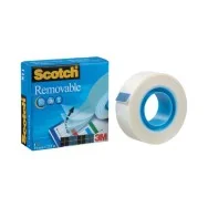 Nastro Adesivo Scotch Magic 811 3M - Acrilico - 19 mm x 33 m - 82251 (Trasparente)