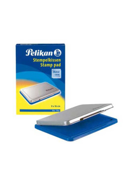 Cuscinetto Inchiostrato per Timbri Pelikan - n. 1 - 9x16 cm (Blu)