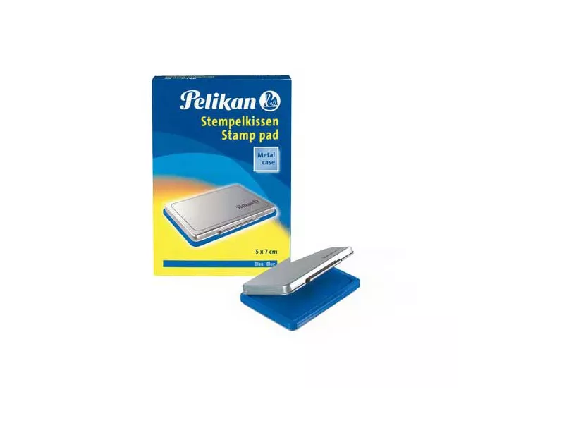 Cuscinetto Inchiostrato per Timbri Pelikan - n. 3 - 5x7 cm - 331165 (Blu)
