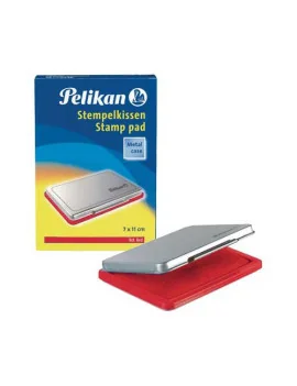 Cuscinetto Inchiostrato per Timbri Pelikan - n. 2 - 7x11 cm - 331025 (Rosso)