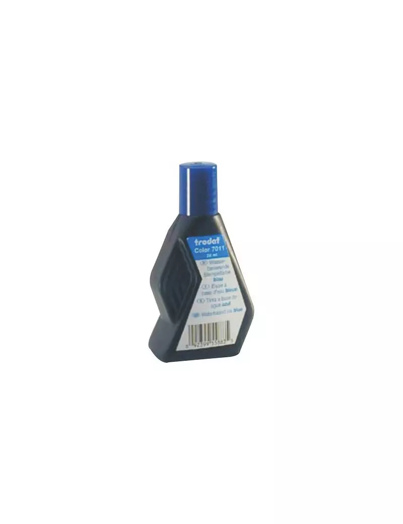 Inchiostro per Timbri 7011 Trodat - 28 ml - 55883 (Blu) Inchiostro per Timbri 7011 Trodat - 28 ml - 55883 (Blu)