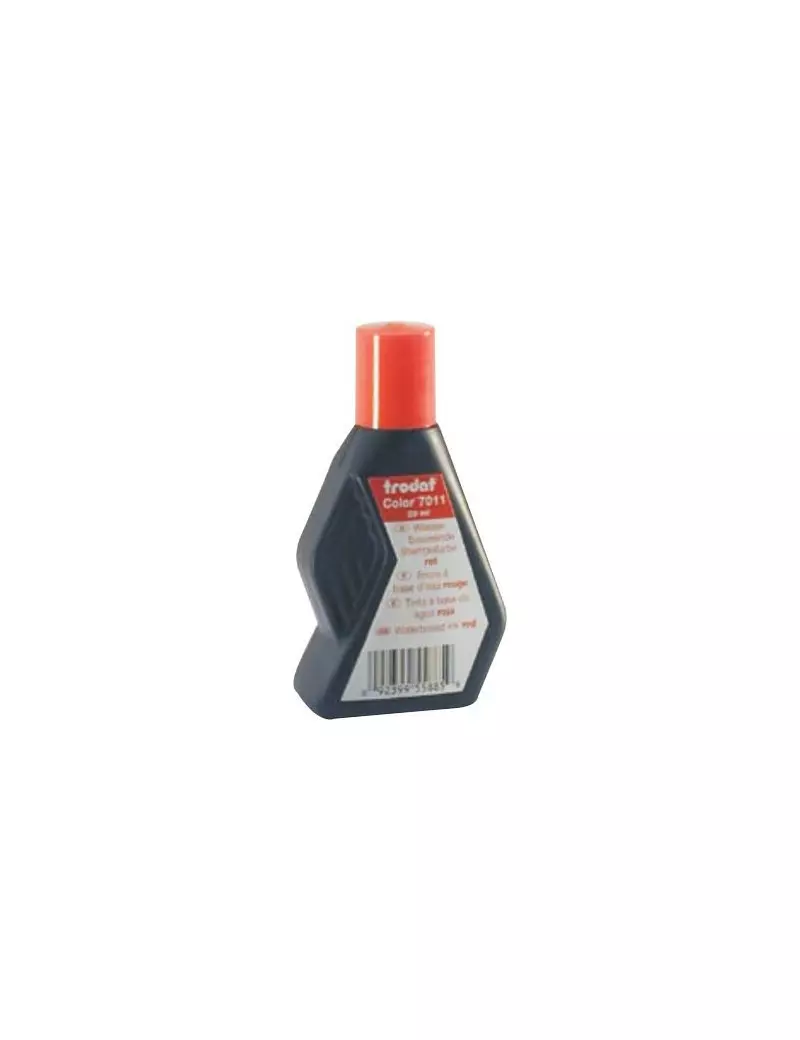 Inchiostro per Timbri 7011 Trodat - 28 ml - 55885 (Rosso) Inchiostro per Timbri 7011 Trodat - 28 ml - 55885 (Rosso)