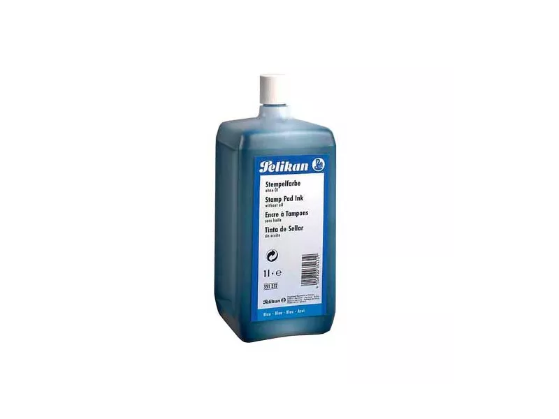 Inchiostro per Timbri Pelikan - 1 Litro - 351312 (Blu)