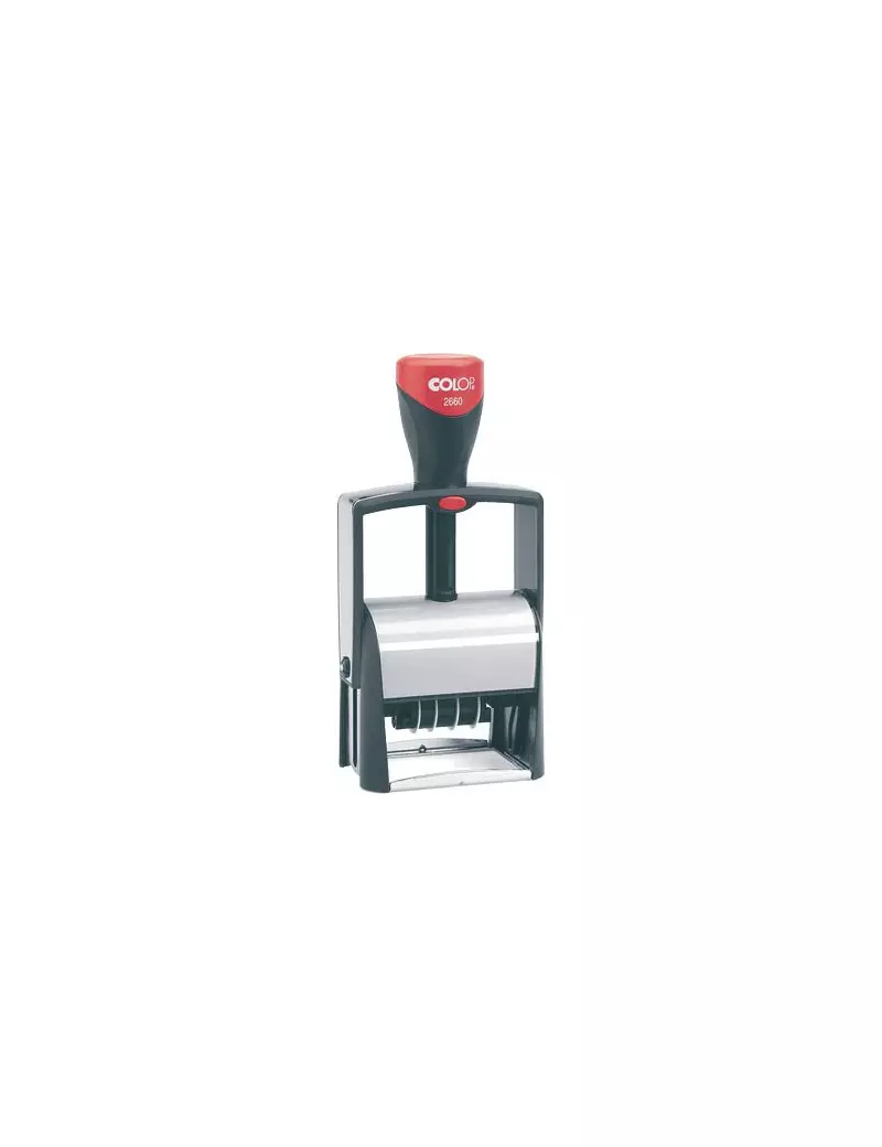 Datario Autoinchiostrante Classic 2660 Colop - 37x58 mm - 6 Righe Datario Autoinchiostrante Classic 2660 Colop - 37x58 mm - 6 Righe