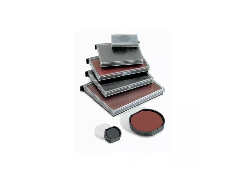 Cuscinetto di Ricambio per Polinomio Datario Autoinchiostrante S120/WD Colop - E/12/2 RB (Nero e Rosso Conf. 5)
