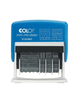 Polinomio Datario Autoinchiostrante S120/WD Colop - S120/WD