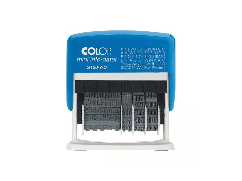 Polinomio Datario Autoinchiostrante S120/WD Colop - S120/WD Polinomio Datario Autoinchiostrante S120/WD Colop - S120/WD