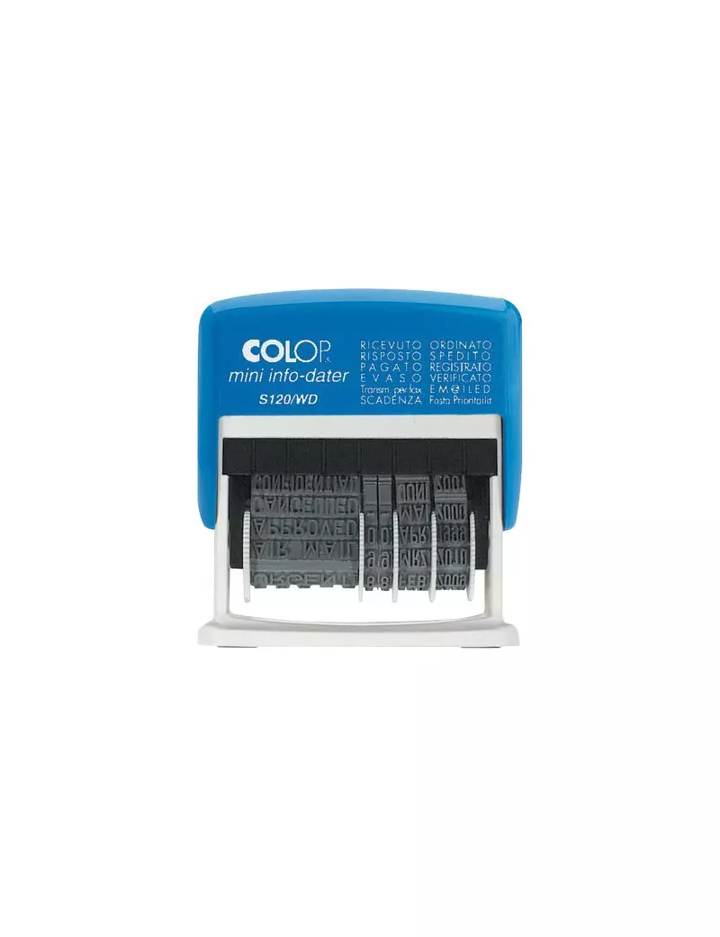 Polinomio Datario Autoinchiostrante S120/WD Colop - S120/WD Polinomio Datario Autoinchiostrante S120/WD Colop - S120/WD