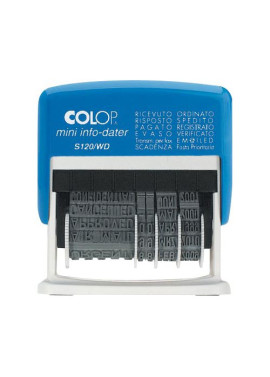 Polinomio Datario Autoinchiostrante S120/WD Colop - S120/WD