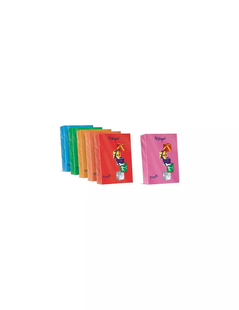 Carta Colorata Le Cirque Favini - A4 - 80 g - A71L504 (Giallo Zolfo Forte Conf. 500) Carta Colorata Le Cirque Favini - A4 - 80 g - A71L504 (Giallo Zolfo Forte Conf. 500)