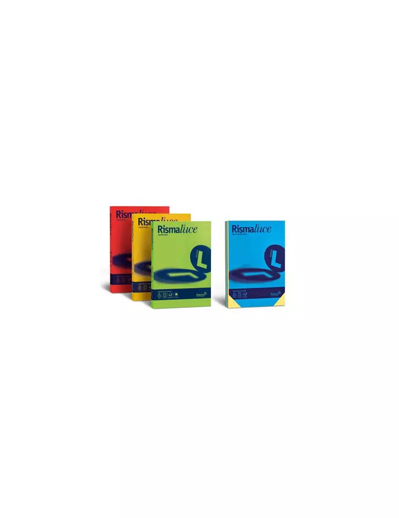 Carta Colorata Rismaluce Favini - A3 - 90 g - A66X313 (Assortiti Forti Conf. 300) Carta Colorata Rismaluce Favini - A3 - 90 g - A66X313 (Assortiti Forti Conf. 300)