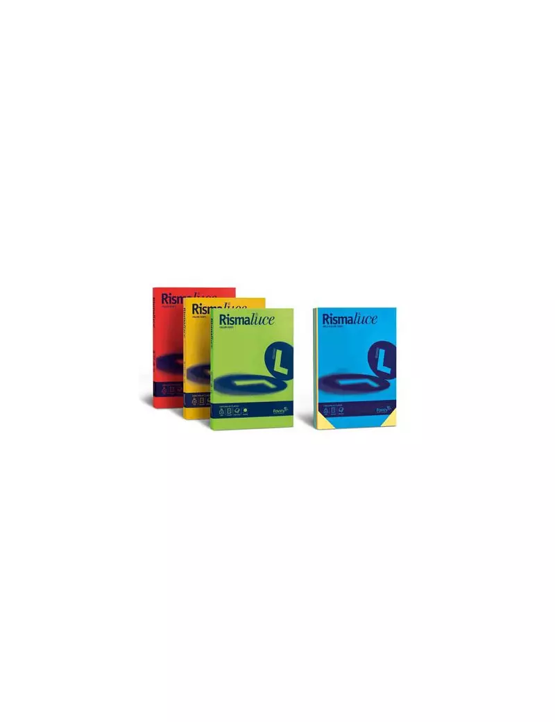 Carta Colorata Rismaluce Favini - A4 - 90 g - A66G304 (Azzurro Conf. 300)