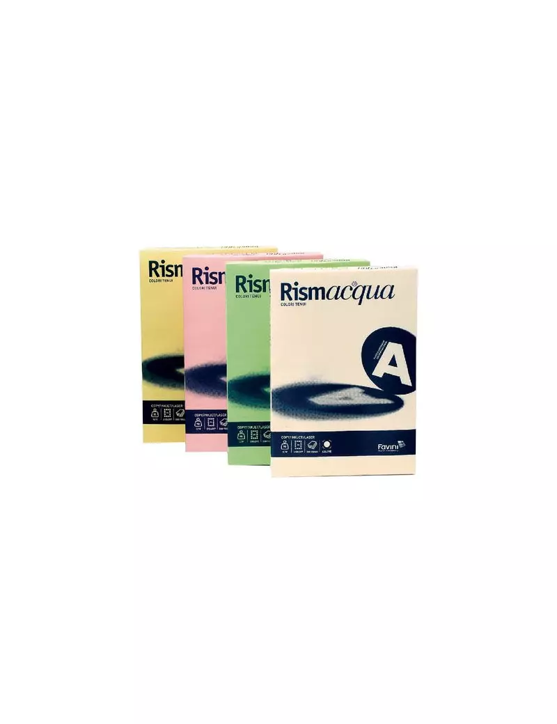 Cartoncino Colorato Rismacqua Favini - A4 - 140 g - A65R204 (Camoscio Tenue Conf. 200) Cartoncino Colorato Rismacqua Favini - A4 - 140 g - A65R204 (Camoscio Tenue Conf. 200)