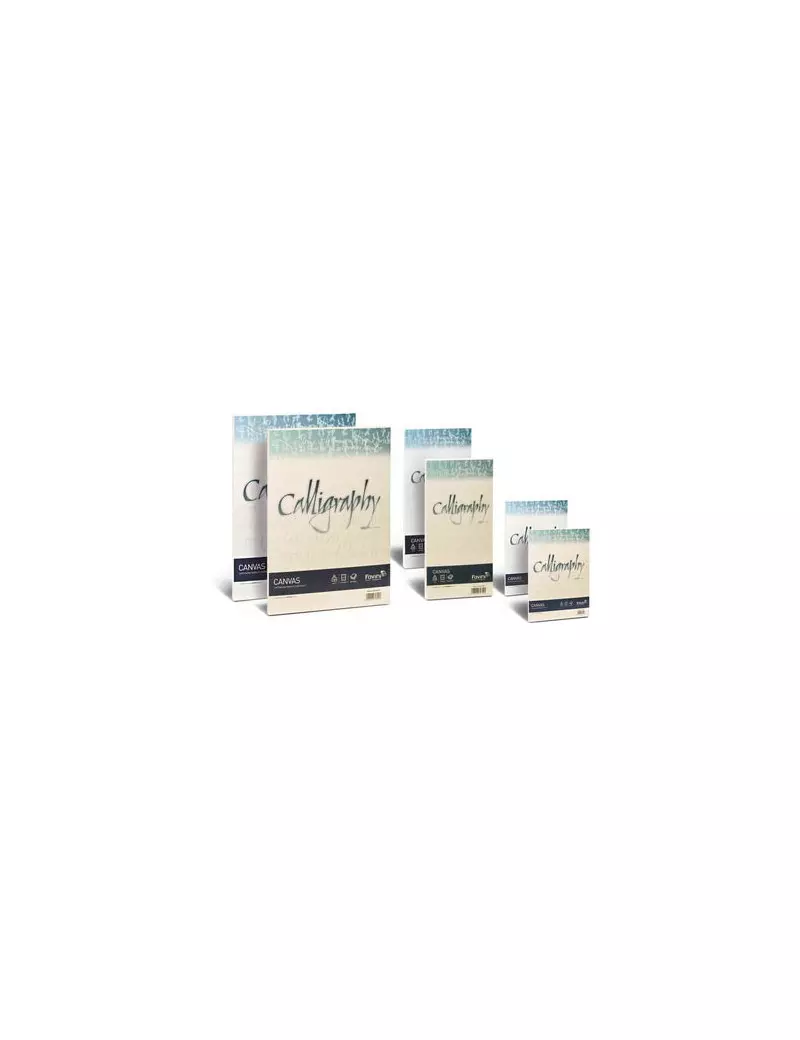 Buste Calligraphy Canvas Favini - 12x18 cm - 100 g - A57Q417 (Avorio Conf. 25) Buste Calligraphy Canvas Favini - 12x18 cm - 100 g - A57Q417 (Avorio Conf. 25)