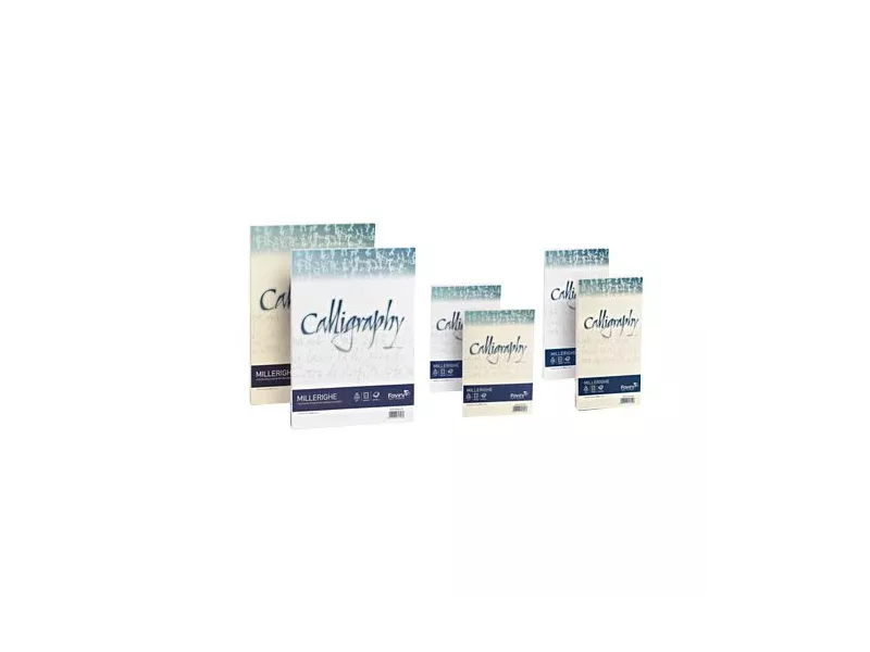 Buste Calligraphy Millerighe Favini - 11x22 cm - 100 g - A570424 (Bianco Conf. 25) Buste Calligraphy Millerighe Favini - 11x22 cm - 100 g - A570424 (Bianco Conf. 25)
