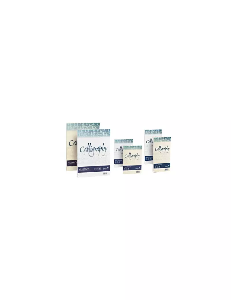 Buste Calligraphy Millerighe Favini - 11x22 cm - 100 g - A570424 (Bianco Conf. 25) Buste Calligraphy Millerighe Favini - 11x22 cm - 100 g - A570424 (Bianco Conf. 25)