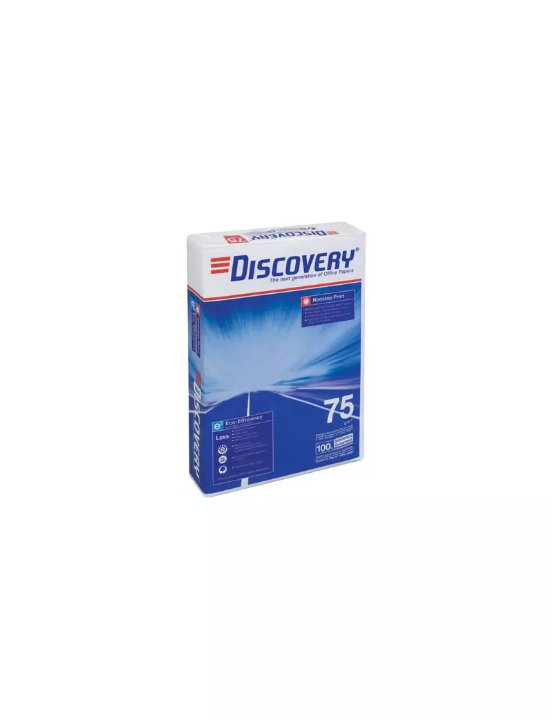 Carta Fotocopie Discovery 75 - A4 - 75 g - Discovery75A4 (Conf. 5) Carta Fotocopie Discovery 75 - A4 - 75 g - Discovery75A4 (Conf. 5)