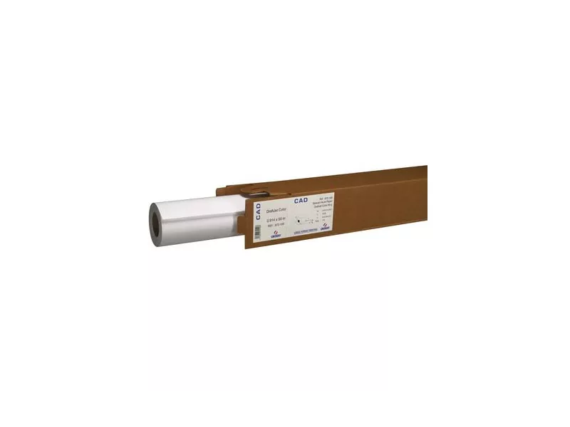Carta Plotter CAD Hi Color Inkjet Paper Canson - 914 mm x 50 m - 90 g - 200872100 (Bianco)