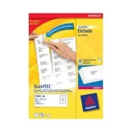 Etichette Adesive QuickPeel Avery 99,1x33,9 mm L7162-100 Bianco 5014702003394