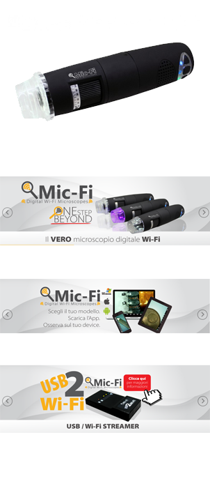 mic-fi microscopio senza fili